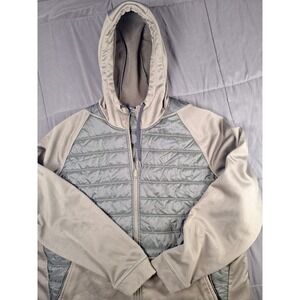 Nike Therma Training‎ Jacket Mens XXL Synthetic Fill Quilted Hooded BV6298 Green